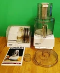 Cuisinart DLC-8S Tx Type 28 Custom 11 Cup Processor,blades,holder -see Notes. Fixed Price $70.00.