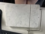 Threshold Marble Cheese Slicer Cutting Board Rectangle 9" X 6". Fixed Price $19.99.