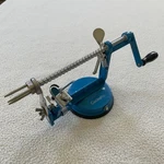 Cucinapro Apple Peeler Corer Slicer Blue Suction Base Hand Crank Kitchen Tool. Fixed Price $12.00.