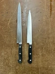 Hoffritz Solingen Germany Carving Knife Set 2 Pc Stainless Kitchen Knives. Fixed Price $64.99.