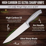 Morning 8" Premiere Stainless Steel Chef's Knife 2 Pack. Fixed Price $29.95.
