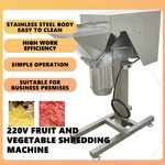 220V Commercial Fruit And Vegetable Crushing Machine Electric Vertical Shredder. Fixed Price $3036.00.
