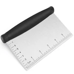 Uubaar Bench Scraper & Chopper - 6 Inch Stainless Steel Dough Silver, Black. Fixed Price $13.18.