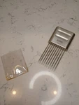 Kuchenprofi Stainless Veggie Holder Slicing Guide. Fixed Price $8.26.