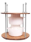 Cheese Making Kit - Wooden Press Diameter 11.2 And Molds Of. Fixed Price $58.00.