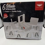 Paderno 6-BLADE Vegetable Slicer Spiralizer. Free Book. Stainless Steel Blades. Fixed Price $24.55.