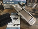 Cuisinart Professional Stainless Steel Mandoline Vegetable Fruit SLICER89502 Euc. Fixed Price $23.10.