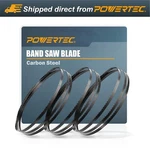 Powertec 13607 Bandsaw Blades 56-7/8 Inch Assortment For Woodworking, 3PK. Fixed Price $38.99.