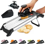 Mandoline Slicer For Kitchen, Vegetable Chopper Stainless Steel Food Vegg. Fixed Price $70.85.