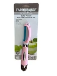 Farberware Professional Euro Peeler Stainless Steel Blade Pink. Fixed Price $10.95.