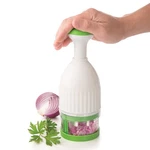 Progressive International Fresh Food Chopper, White/green. Fixed Price $33.99.