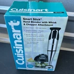 Cuisinart Smart Stick Hand Blender Whisk Chopper Attachment HB-154PC 200W Silver. Fixed Price $49.99.