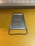 Vtg Ekco Stainless All One Flat Grater Shredder W Handles Cheese Vegetables. Fixed Price $8.25.