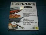 New Bella 14415 Stone Oven 1200 Watts Medium Cooks 12" Bake Pizzas Openbox. Fixed Price $72.99.