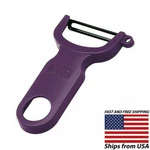 Kuhn Rikon Original 4-INCH Easy Vegetable-potato Peeler Swiss Made Purple. Fixed Price $9.99.