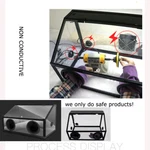 Intbuying 220V Fan Fully Enclosed Electric Grinding Polisher Acrylic Dust Box. Fixed Price $181.27.