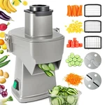 4 1 Electric Vegetable Chopper Adjustable Thickness Mandoline Slicer Dicer Su. Fixed Price $195.00.