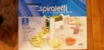 New Farberware Spiraletti Fruit & Vegetable Slicer W/3 Cutting Blades, Food. Fixed Price $14.95.