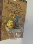 Vintage Cheese Button Sweet Mouse Thief Taking The Adorable Msc Canada. Fixed Price $5.83.