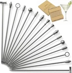 Demigo Cotail Pis, 8 New Styles Stainl Steel Reble Olive. Fixed Price $19.58.