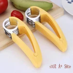 2PCS Banana Slicer Fruit Knife Veggie Cucumber Cutter Kitchen Gadget Bar Tools. Fixed Price $8.99.