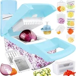 Pro-series 16-IN-1 Vegetable Chopper, Dewpeton Mandoline Slicer, Veggie. Fixed Price $44.88.