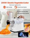 Vevor Electric Cheese Grater Salad Maker, 200W Shooter, Vegetable. Fixed Price $56.90.