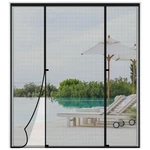 Double Opeing Magentic Screen For Sliding French Door, Fit Size 80 X 9. Fixed Price $60.32.
