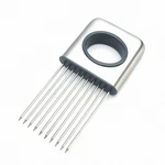 Onion Holder Slicer Stainless Steel Prongs Cutting Kitchen Gadget Multipurpose. Fixed Price $8.09.