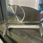 Vintage-magic Hostess Food Slicer Manual Crank Missing Tray &wooden Handel. Fixed Price $40.00.