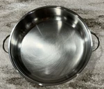 11 Double Handle Stainless Steel Saut Pan Ipac Italiana Passione No Lid. Fixed Price $39.99.