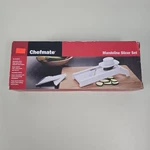 Chefmate Heavy Duty Mandoline Slicer - Makes Decorative Cuts Shoestring/julienne. Fixed Price $10.50.