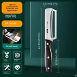 Stainless Steel Fruit Vegetable Peeler With Wooden Handle Kitchen Tool Usa Sale. Fixed Price $15.99.