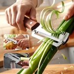 New 2 1 Multi-functional Vegetable Peeler For Kitchen Stainless Steel. Fixed Price $9.35.