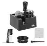 Ikape 53MM Black Espresso Tool Set 8 In 1, Coffee Tamper, Distributor, Magnet.... Fixed Price $55.00.