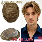 Lyrical Hair Mens Toupee French Front Pu Skin Human Replacement System. Fixed Price $249.00.