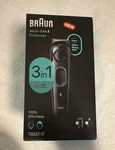 Braun AIO3430 Trimmer Beard & Hair Cordless Ultra Sharp Blade Precision Wheel. Fixed Price $28.00.