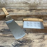 Anmarko Spatula Dough Cutter Stainless Steel Griddle Scraper Wood Handle. Fixed Price $20.50.