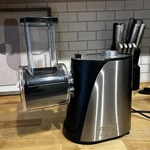 Vevor Electric Cheese Grater Salad Maker 250W Shooter Vegetable Slicer. Fixed Price $100.00.