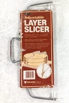 Adjustable Cake Layer Slicer Vintage New By Fox Run Craftsmen. Fixed Price $5.78.