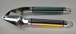 Orblue Garlic Press Premium Stainless Steel Mincer Crusher & Peeler Color Choice. Fixed Price $9.77.