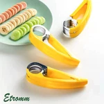 1/2PCS Banana Slicer Fruit Knife Veggie Cucumber Cutter Kitchen Gadget Bar Tools. Fixed Price $6.45.