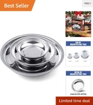 Ultra-strong 3-PIECE Magnetic Tray Set 3" 4" 6" Rust-resistant. Fixed Price $18.99.