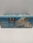 Vintage Ekco Miracle 2-IN-1 French Fry Cutter T-10 Stainless Steel W/box & Blade. Fixed Price $24.99.