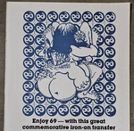 Vintage Easyriders Magazine 69 Iron-on Decal Chopper Horse Art Tee Shirt. Fixed Price $19.99.