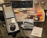 Preowned Norpro Deluxe Mandoline Slicer Grater Original Box. Fixed Price $26.94.