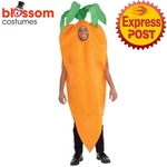 N2480 Adult Carrot Unisex Tunic Food Funny Halloween Dress Up Book Week Costume. Fixed Price $35.78.